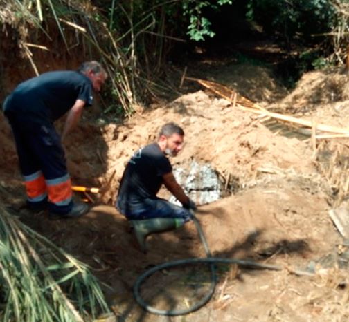 limpieza de alcantarillado público en Montcada i Reixac 2