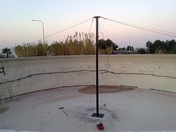 Limpieza de balsas en Parets del Vallès